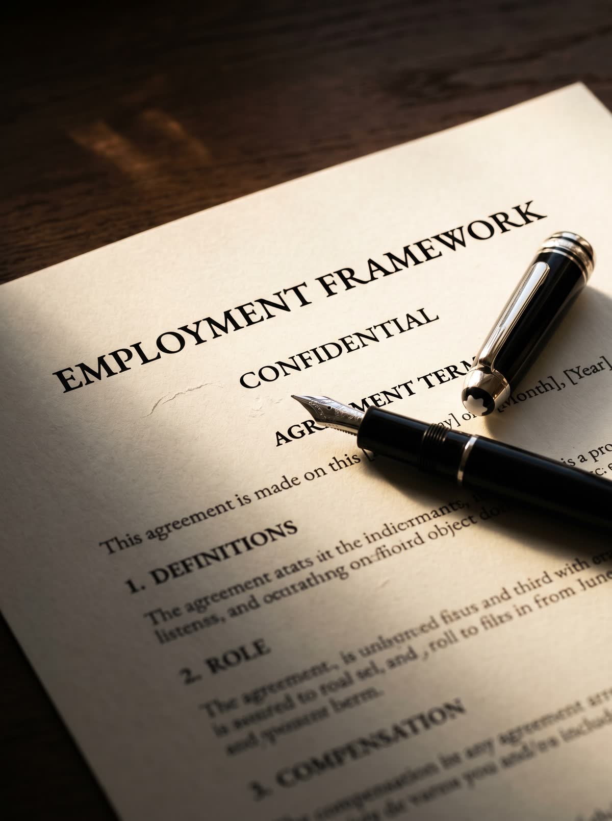 HR Consulting Employment Framework